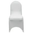 thumbnail image 2 of Your Chair Covers - Stretch Spandex Banquet Chair Cover White for Wedding, Party, Birthday, Patio, etc., 2 of 4