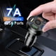 thumbnail image 5 of Inteprter de coche de plástico portátil extraíble 12-24V 4 puertos USB antideslizante carga rápida elegante teléfono móvil enchufe Teléfono y Comunicación Negro, 5 of 6