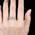 thumbnail image 4 of YYKihy European And American Punk 1 Wedding Ring Light Six Zircon Couple Engagement And Proposal Ring, 4 of 6