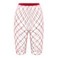 thumbnail image 1 of XIAQUJ Chaussettes Résille Mi-Mollet Transparentes Ajourées pour Femmes Chaussettes de Base (Grand Filet) Collants Rouge_001 A, 1 of 3