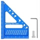 thumbnail image 1 of Multi Angle Measuring Ruler,Carpenter Square with Angle Position Pin, 1 of 5