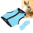 thumbnail image 4 of Vest Harnesses, No Pull Fully Adjustable Small Pet Leash Vest Comfortable Soft Mesh  For Mini Pets For Outdoor S Light Blue, 4 of 8
