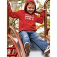 thumbnail image 6 of Tstars Kids' Soccer Hoodie - Perfect Gift for Soccer Lovers - Unisex Sports Apparel - S, Red, 6 of 7
