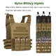 thumbnail image 3 of Greeniant Bolsa triple para Airsoft, bolsa de almacenamiento impermeable, accesorios de caza, mochila, suministros, chaleco de gran capacidad, Escalada ACU digital Greeniant OD024183-04, 3 of 6