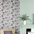thumbnail image 2 of Laura Ashley Hepworth Grape Wallpaper, 2 of 4
