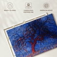 thumbnail image 6 of Elephant Stock Avond Evening The Red Tree Wall Art - Horizontal Canvas Wall Art - Living Room Wall Decor - Floral And Botanical Canvas - Gray And Brown Decor By Piet Mondrian - 30" x 20", 6 of 8