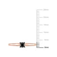 thumbnail image 4 of Everly Women's Diamond 14K Rose Gold Plated Engagement Ring, 4 of 7