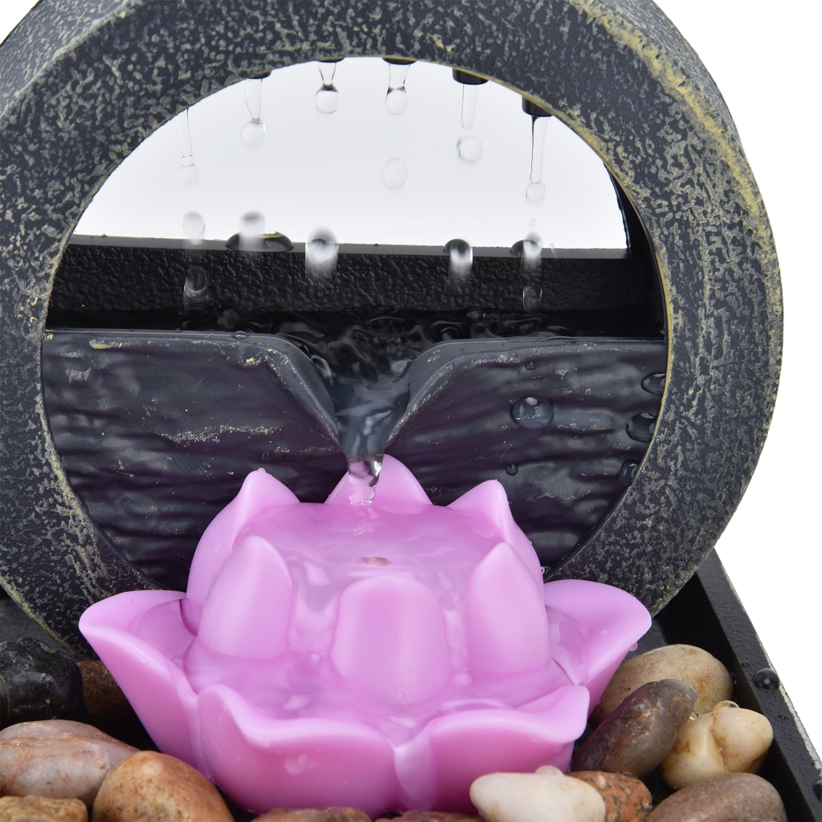 Buy EOTVIA Desktop Water Fountain, USB Tabletop Fountain Small