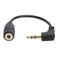 thumbnail image 1 of Audio Extension Cable, Exquisite 3.5mm Extension Cord Durable Sturdy  For Outdoor For Headphone For Home Black, 1 of 8