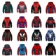 thumbnail image 4 of Chaqueta de cosplay para hombre, sudadera con capucha y cremallera 3D., 4 of 4