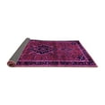 thumbnail image 2 of Ahgly Company Indoor Round Persian Purple Traditional Area Rugs, 4' Round, 2 of 4