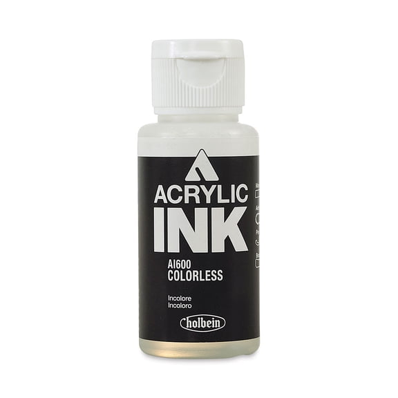 Holbein Acrylic Ink - Colorless Medium, 30 ml