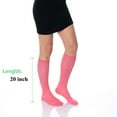 thumbnail image 6 of Over The Calf Socks for Men and Women Flower 3 PAIRS Boot Socks Size 9-11, 6 of 7