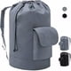 thumbnail image 2 of Bolsa de lavandería de viaje para acampar Correas con cordón Ropa para el hogar Mochila Escolar Lavadora portátil Bolsa de almacenamiento de bolsillo Saco Inevent HA008988-00, 2 of 7