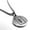 Silver, variant on Stainless Steel Elder Futhark Berkana Rune Round Medallion Pendant Necklace