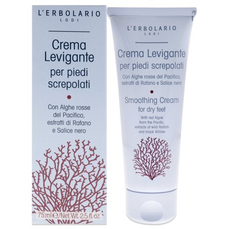 L'Erbolario Smoothing Cream for Cracked Feet, Foot Cream, 2.5 oz