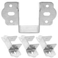 thumbnail image 1 of EcoNesxp pcs Bed frame bracket type bed beam center support bracket hardware 4 pcs Bed frame bracket U, 1 of 5