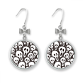 thumbnail image 1 of Boucles d'Oreilles Motif Halloween Goujon Percé, 1 of 3