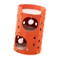 thumbnail image 2 of koolsoo Felt Cat Climbing House Stable Tunnel Activity Kitten Bed for All Sized Cats 2 Layer Orange, 2 of 9