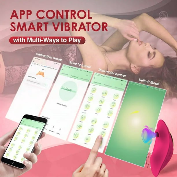 XBONP Wearable Panty Vibrator Clitoral Sucking Vibrator, App