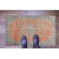thumbnail image 5 of Orange Rug, Floral Rug, Medallion Rugs, Vintage Style Rug, Turkish Rug, Office Rug, Thick Rug, Easy To Clean Rug, Printed Rug, Faded Rug, 3.3'x5' - 100x150 cm, 5 of 8