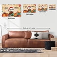thumbnail image 5 of Merry Christmas Santa Bichon Frise Scarf Twinkling Lights Xmas Holiday Horizontal Matte Canvas Poster Bichons Dog Lovers Gifts Idea Wall Art Home Decor - 00022, 5 of 5