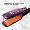 KIPOZI Negative Ion Flat Iron, AntiStatic Hair Straightener with 1.75