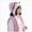 Child Winter Hat A35-Pink, variant on 2-8 Years Girls Winter Penguin Plush Earflap Hat, Warm Fleece Lined Beanie for Cold Weather Youth Beanie