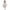 ZC White, variant on Girl's Sundress Casual Crew Neck Floral Print Sleeveless Dress, Size 8 to 10 Years