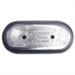 thumbnail image 2 of Martyr (Canada Metal Pacific)  CMZ24BSZ; Zn Z-24 Bolt On Anode (Searay, 2 of 2