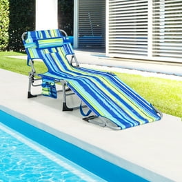 Mainstays Folding Jelly Chaise Lounge Chair Turquoise Walmart