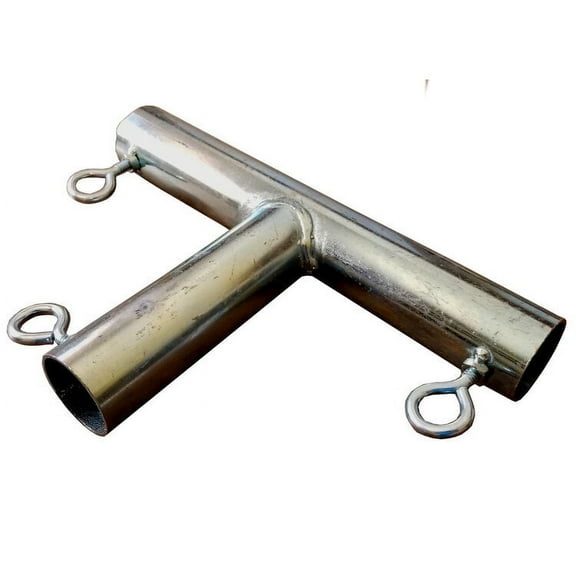 Jones-Sports Canopy Fittings 3-Way T-Fitting Connectors for 1 3/8" Pipe (1 PC)