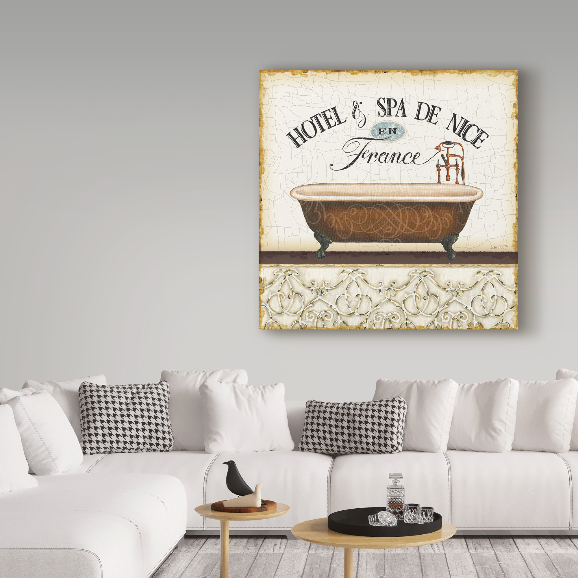 Trademark Fine Art 'Spa and Resort II' Canvas Art by Lisa Audit