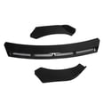 thumbnail image 2 of Front Splitter, Sturdy Front Bumper Lip Stable  For Car Modification Black, 2 of 8