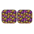 thumbnail image 7 of Windshield Sun Shade, pumpkin halloween pink Foldable Car Sun Shade Windshield for Front, 2 Pieces, 7 of 7