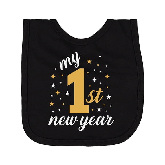 Inktastic My 1st New Year Celebration Baby Newborn Bib