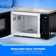 Midea Countertop Microwave Oven, 0.9 Cu Ft, 900 Watts, 11 Power Levels, Compact, Black