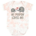 thumbnail image 3 of Inktastic My Peepaw Loves Me Grandchild Boys or Girls Baby Bodysuit, 3 of 5