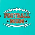 thumbnail image 2 of Wild Bobby, Football Mom, Sports, Women Tri-Blend Racerback Tank Top, Tahiti Blue, X-Large, 2 of 4
