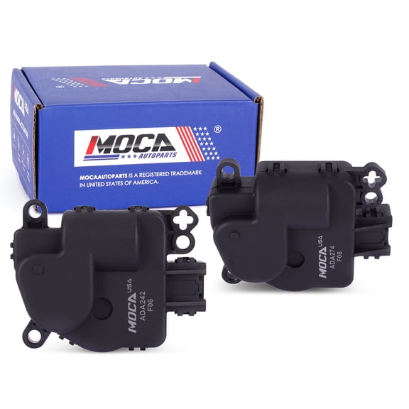 MOCA AUTOPARTS 2x Heater A/C Blend Door Actuator Fit for 2009-2014 Ford Expedition 5.4L & 2009-2014 Lincoln Navigator 5.4L