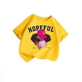 thumbnail image 1 of T-shirts pour Filles Tout-Petits Mignons Graphiques à Manches Courtes pour Filles Col Rond Tenues d'Été pour Tout-Petits 4T T-Shirts pour Filles Tenue pour Filles, 1 of 3