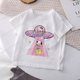 thumbnail image 1 of Camiseta de Hello Kitty Melody para niños, ropa informal de Anime Sanrio, Kawaii, Y2k, 1 of 4
