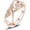 Rose Gold-NO.6, variant on Angel Wing Cremation Ring for Women - Birthstone Infinity Wing Urn Rings Memorial Jewelry Human Pet Ash Holder Memorial Urn Ring