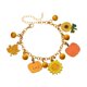 thumbnail image 2 of Uuiauoio Thanksgiving Themed Alloy Bracelet ,Festive Hand Decoration for Seasonal Celebrations, Thanksgiving Hand Decoration Gift Festive Atmosphered,Adjustable Design for Women and Teens, 2 of 6