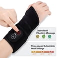 thumbnail image 2 of XIRQI Cordless Wrist Heating Pad Wrap, Heated Wrist Brace with Vibration, 3 Heats and Vibrations Modes, Heated Wrist and Hand Massager, Versatile Heating Pad for Wrist, Hand, Knee, Elbow, Ankle, 2 of 9