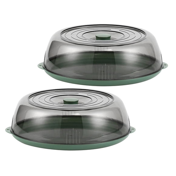 TABLETREANDS 2Ud Protector Para De Plástico Verde Uso En Cocina Portátil Y Duradero