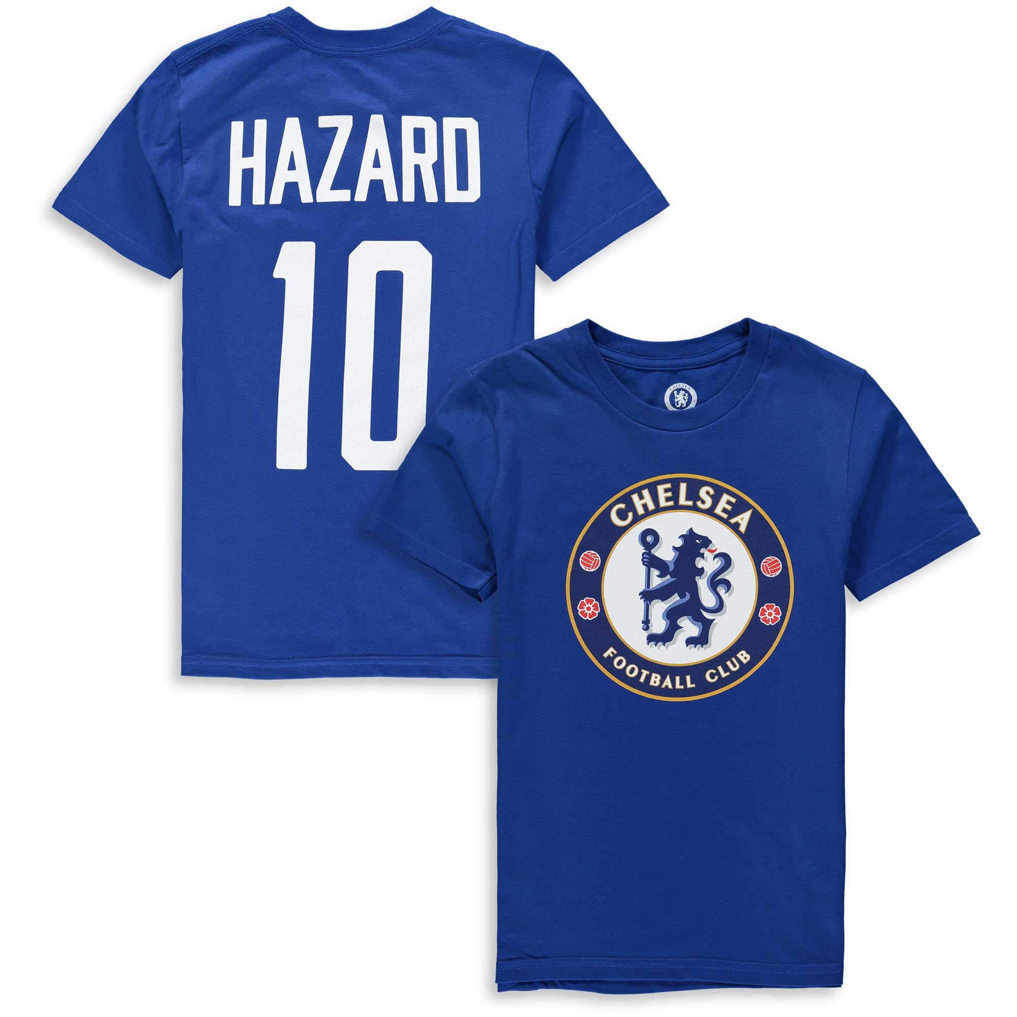 Outerstuff Eden Hazard Chelsea Blue Youth Name & Number Jersey T-Shirt