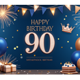 thumbnail image 4 of Decorative Design Happy Birthday Banner Colorful Theme Party Backdrop Celebration Banner for Birthday Party Event Decoration Holiday Celebration, 4 of 4