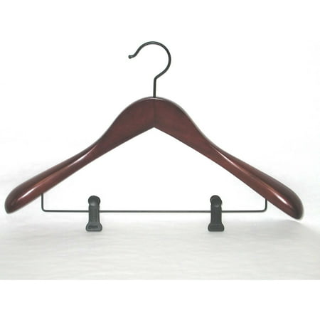 Proman Taurus Suit Hanger with Clips - 12 Pieces