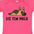 thumbnail image 4 of Inktastic Napping Dis Tew Much German Shepherd Boys or Girls Baby Bodysuit, 4 of 5